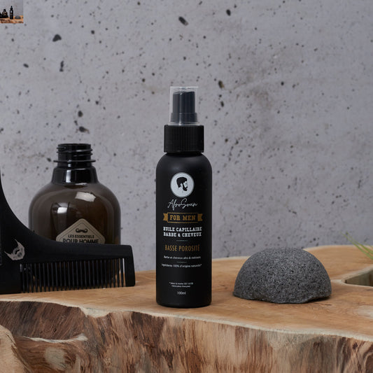 HUILE BARBE ET CHEVEUX HOMME